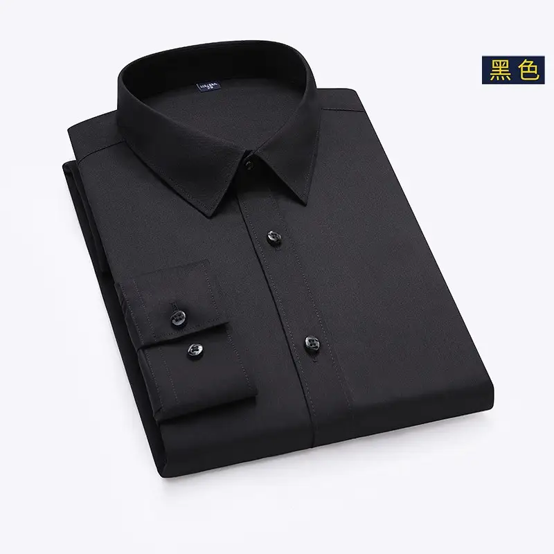 Men's Lavender Button-Down Shirt with Logo - Image 2