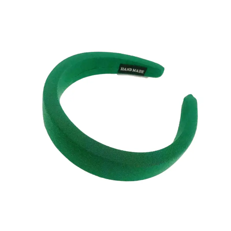 Blue Velvet Wide Hairband for Women