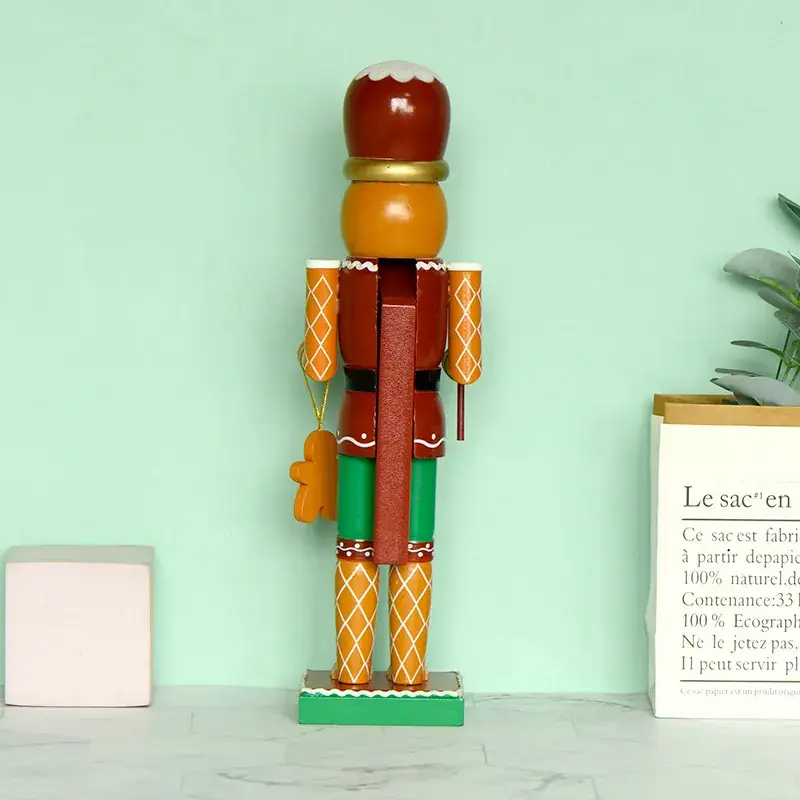Gingerbread Man Christmas Decor 35cm European Style