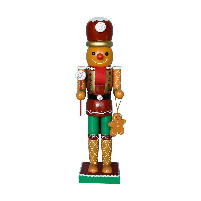 Gingerbread Man Christmas Decor 35cm European Style