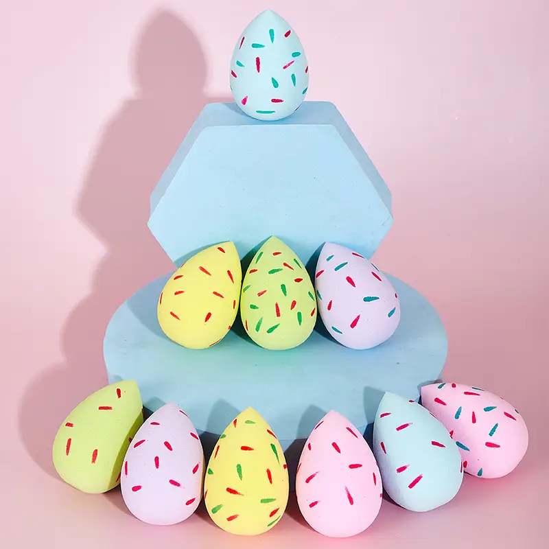 Non-Latex Star Flower Beauty Egg Makeup Egg - Image 37
