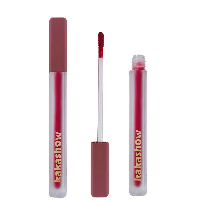 Velvet Matte Lip Gloss 6# Kakashow Powder Mist - Image 11