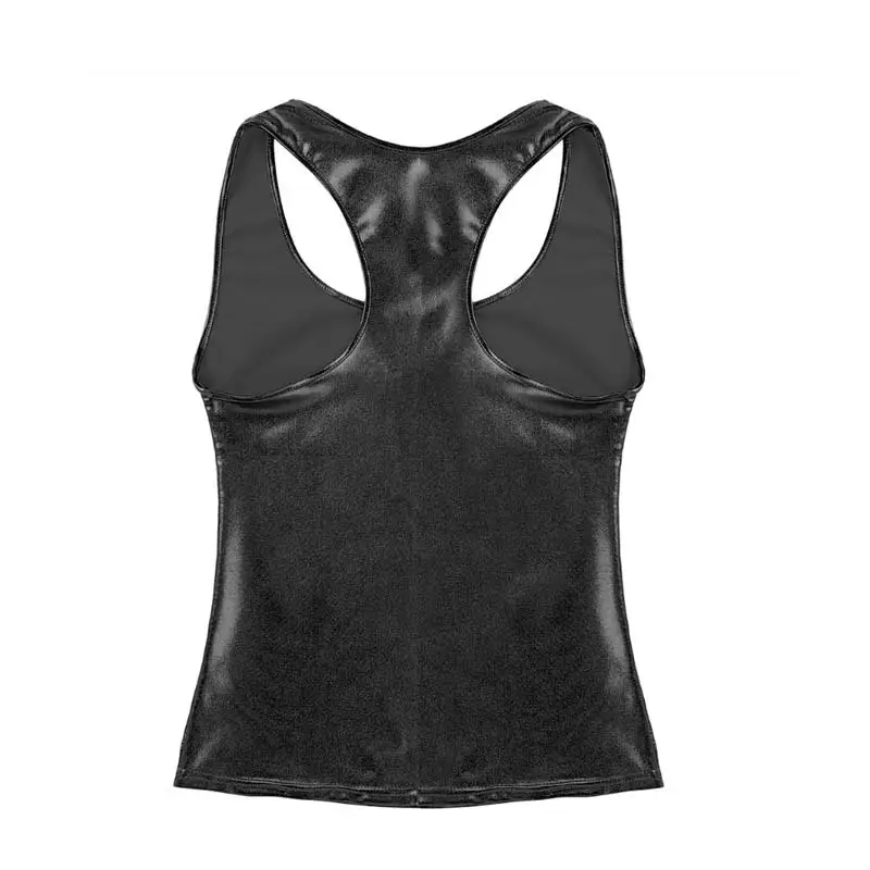 Women's Gold Metallic U-Shaped Vest 2025 — feature 18