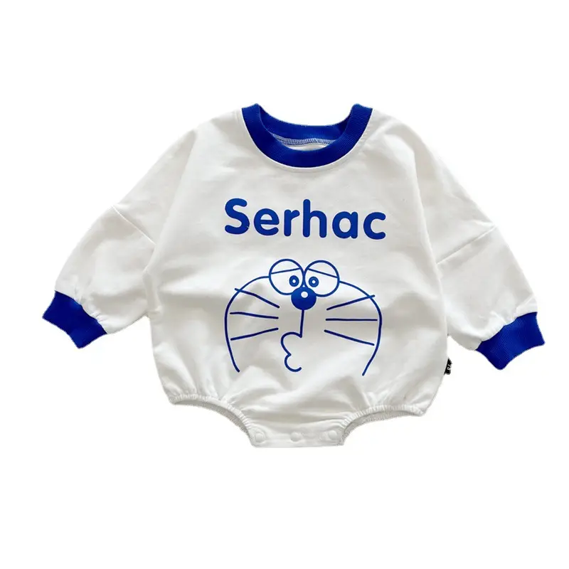 Serac Hound Cotton Padded Baby Suit Blue - Image 8