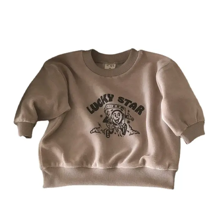 Kinky Star Printed Long Sleeve T-Shirt White - Image 6