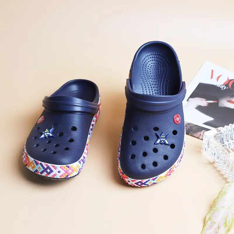 Women's Colorful Croc Slippers Summer Flat Bottom