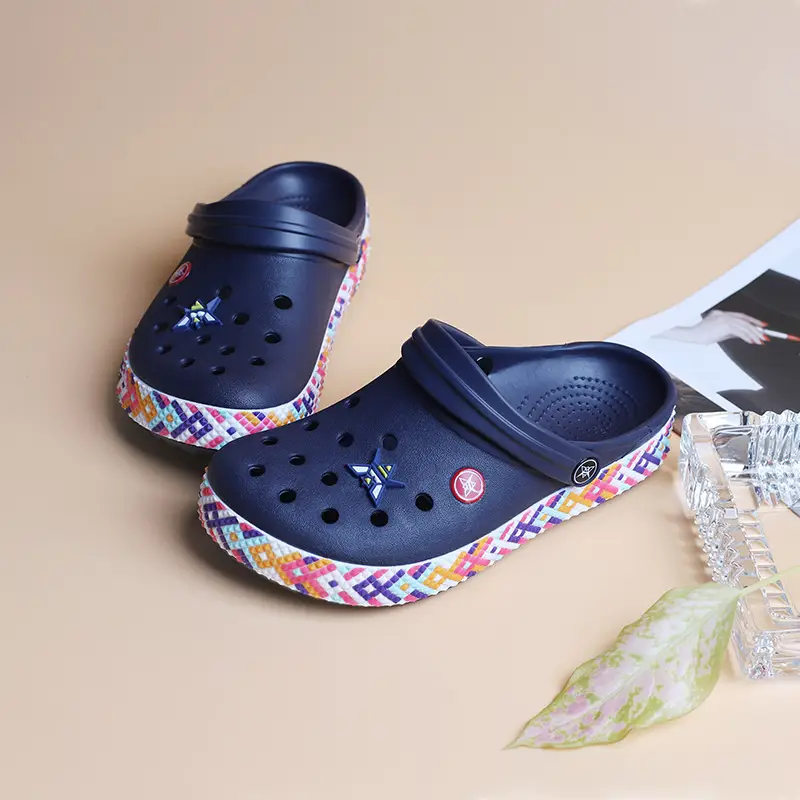 Women's Colorful Croc Slippers Summer Flat Bottom