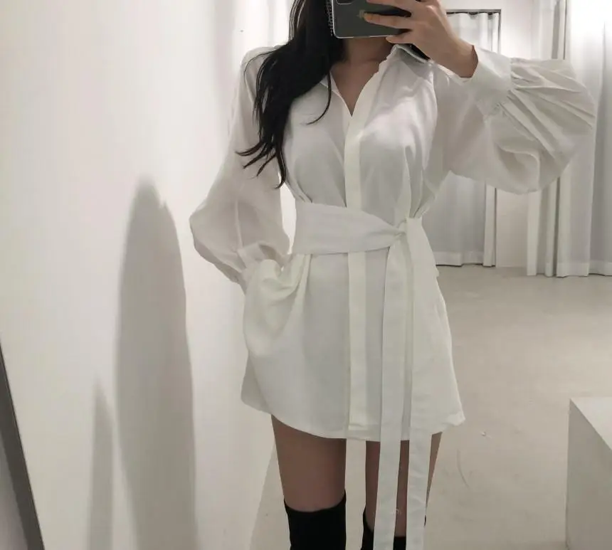 Women 2-Piece Sleeve Shirt & Shorts Set Beige Mid-Length — feature 11