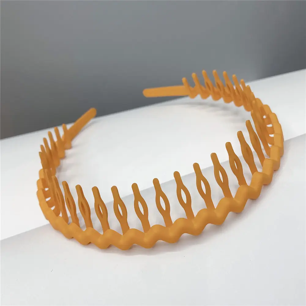 Colorful Toothed Hair Pressing Headband for Adults