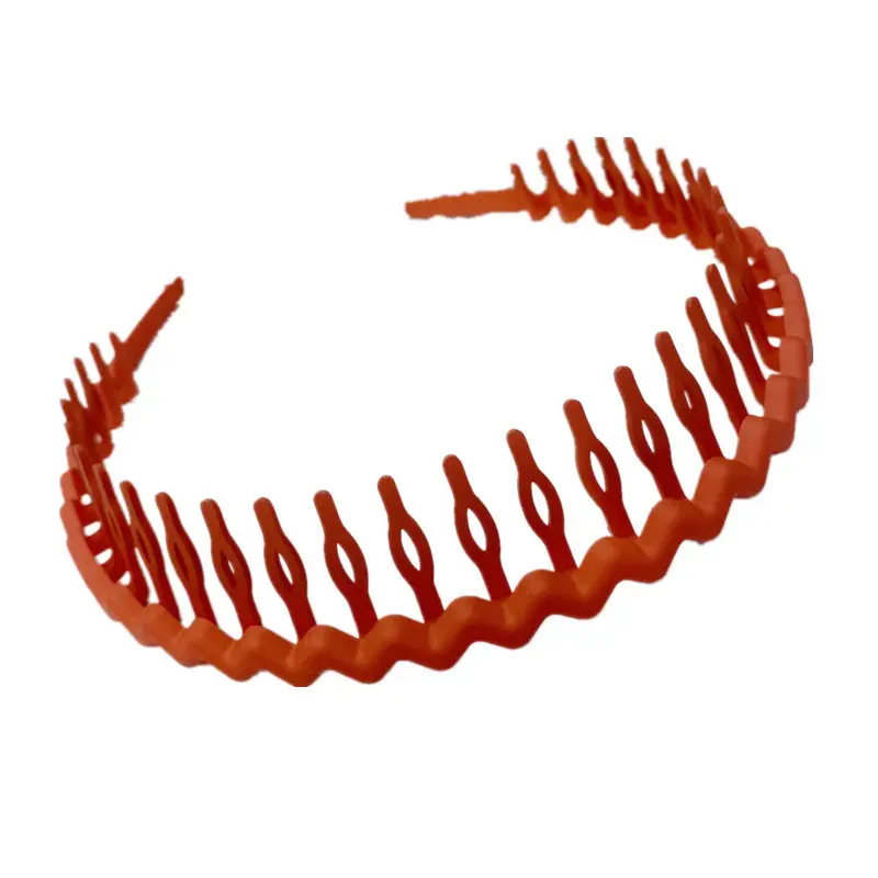 Colorful Toothed Hair Pressing Headband for Adults