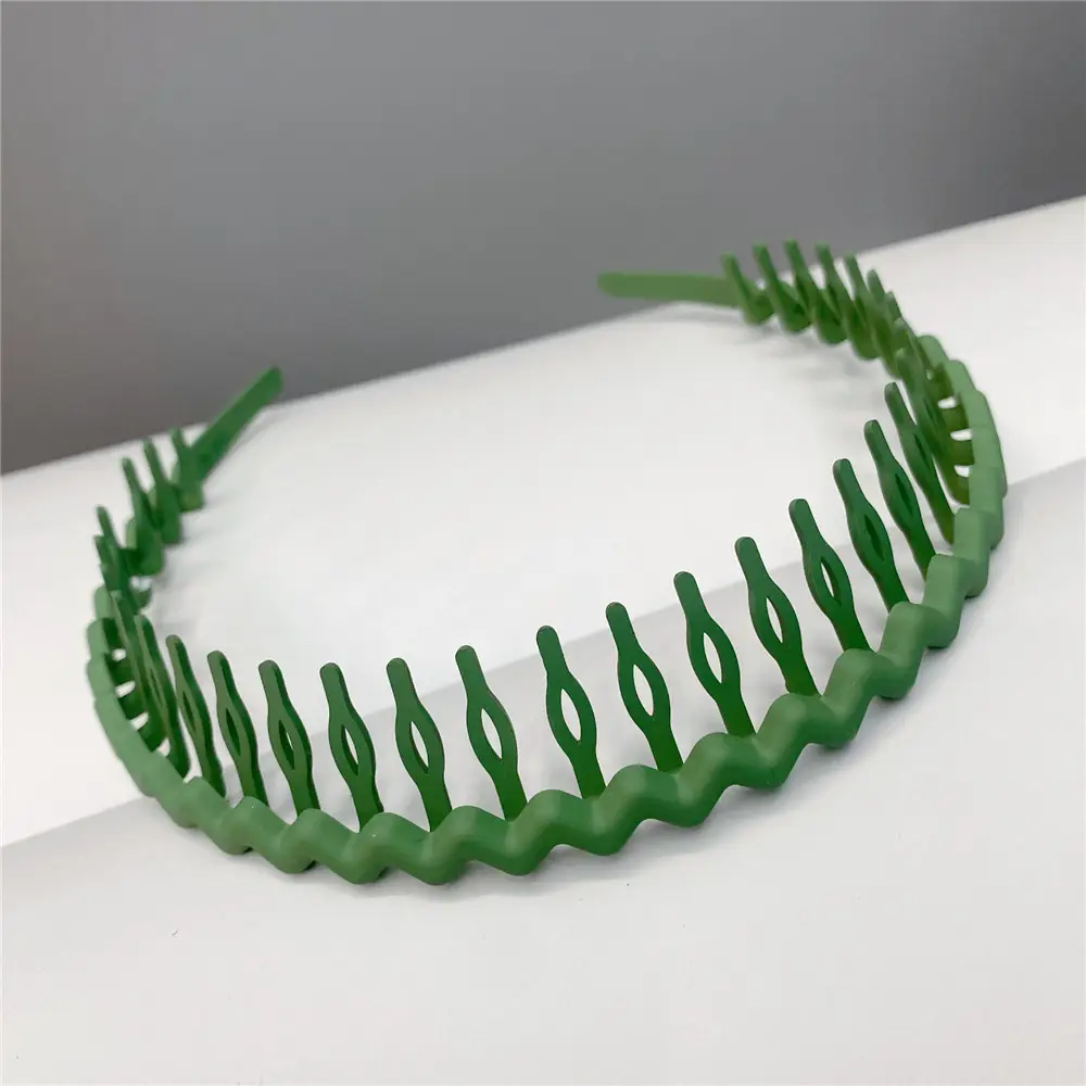 Colorful Toothed Hair Pressing Headband for Adults