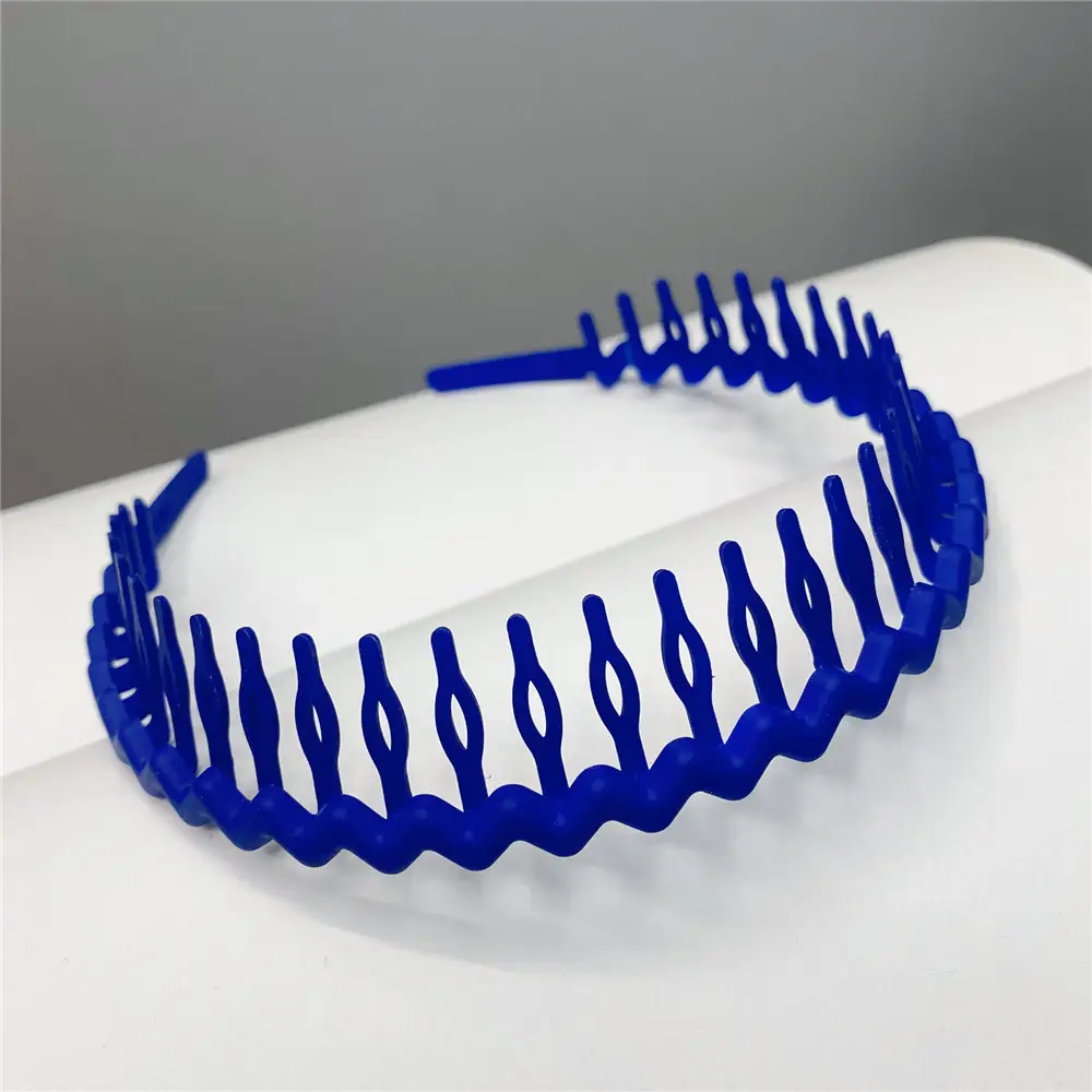 Colorful Toothed Hair Pressing Headband for Adults