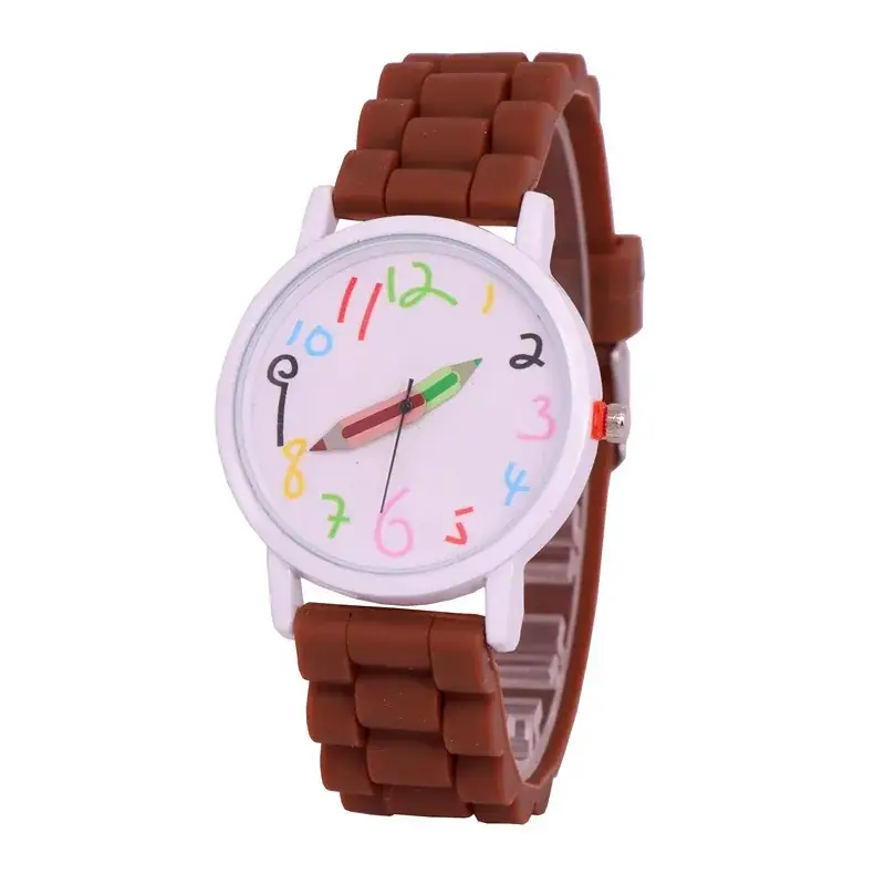 Cute Cartoon Digital Watch for Girls Black Silicone Strap - Image 13