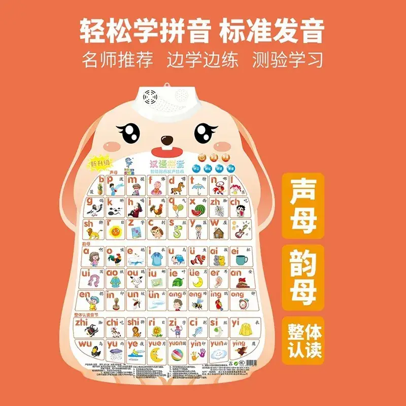 Baby Audio Wall Chart for Kids Learning Math & Pinyin - Image 7