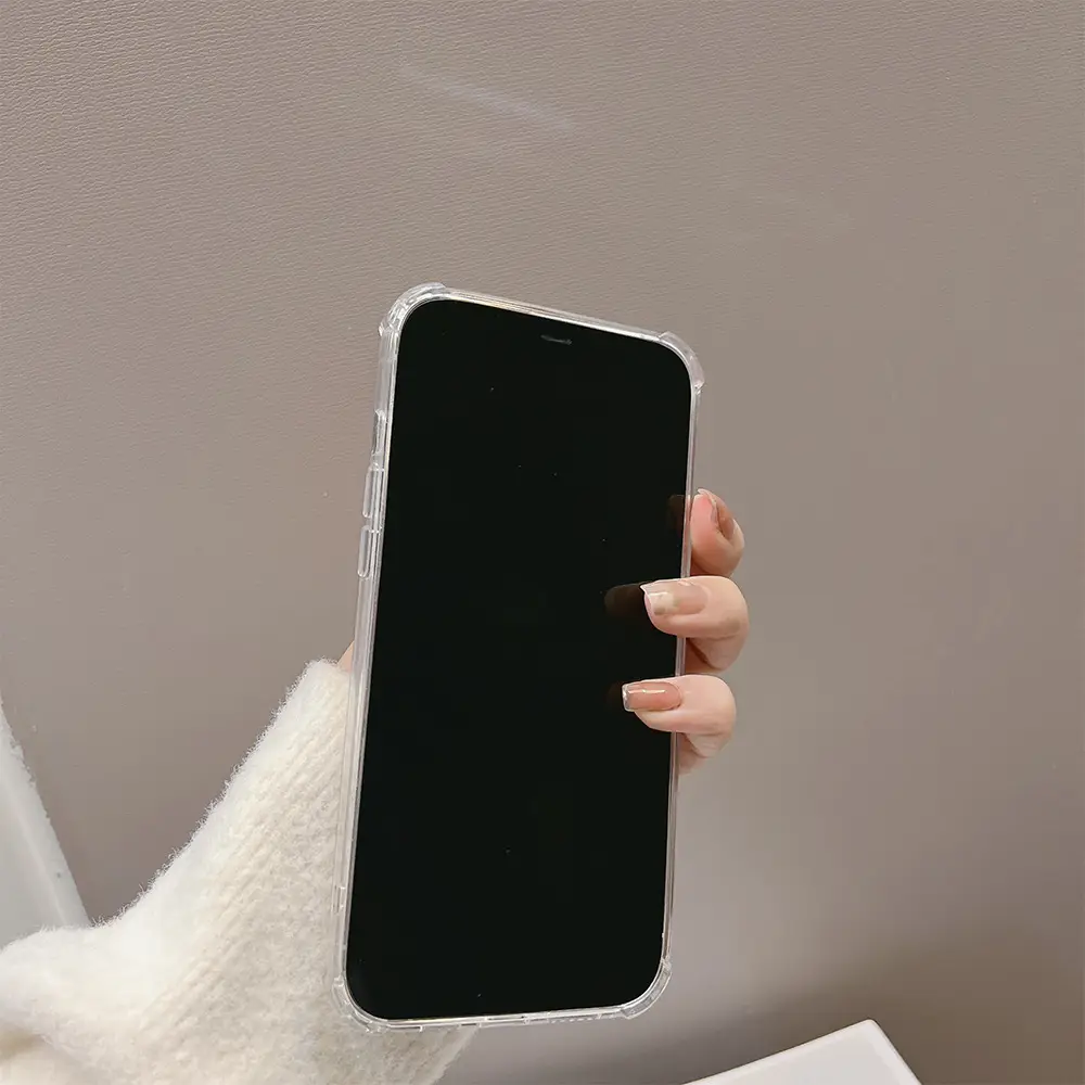 Minimalist Floral Mirror iPhone Case Clear Transparent — feature 12