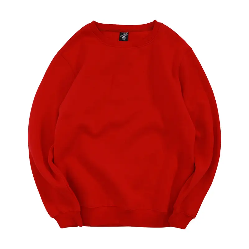 Men Women Loose Sweatshirt Turquoise Round Neck Party Dress