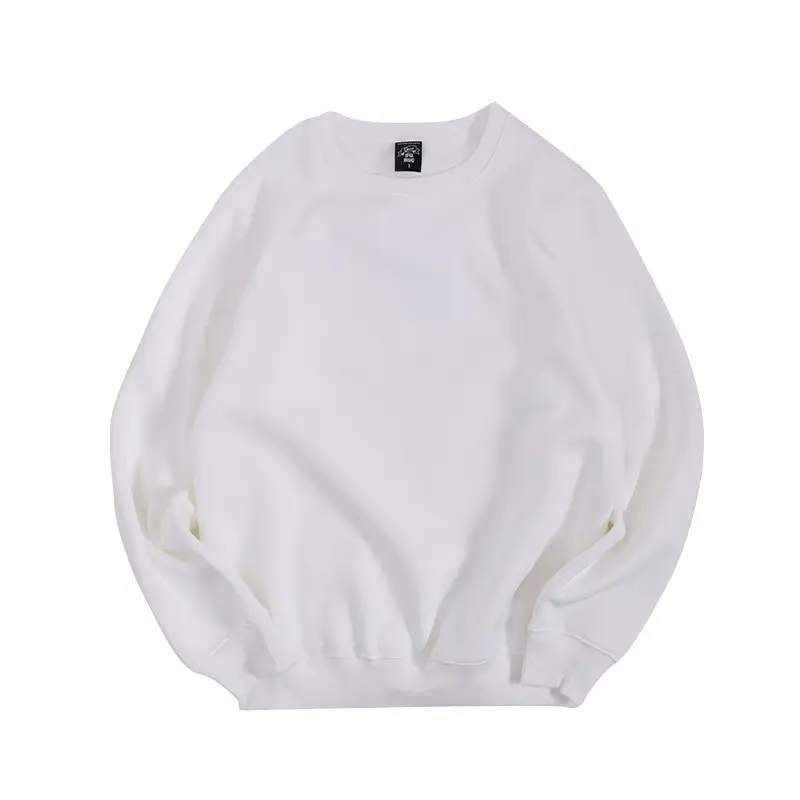 Men Women Loose Sweatshirt Turquoise Round Neck Party Dress
