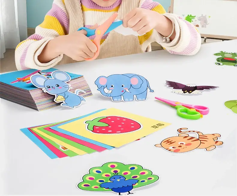 Paper Cut Origami Set for Kids 3+ 5-Year Old DIY Crafts — feature 8