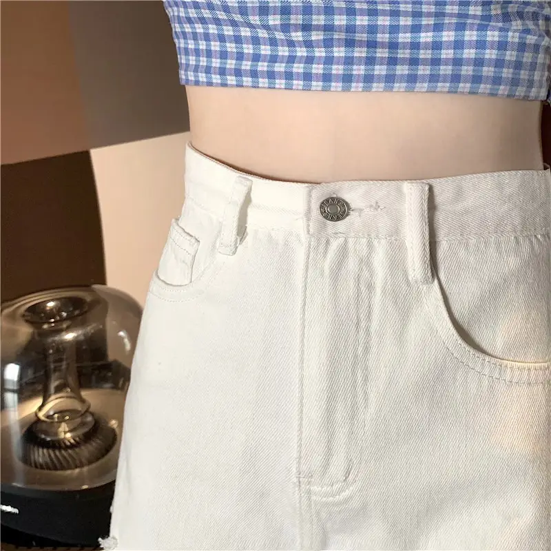 Black Ripped High Waist Denim Shorts for Women 2026 — feature 14