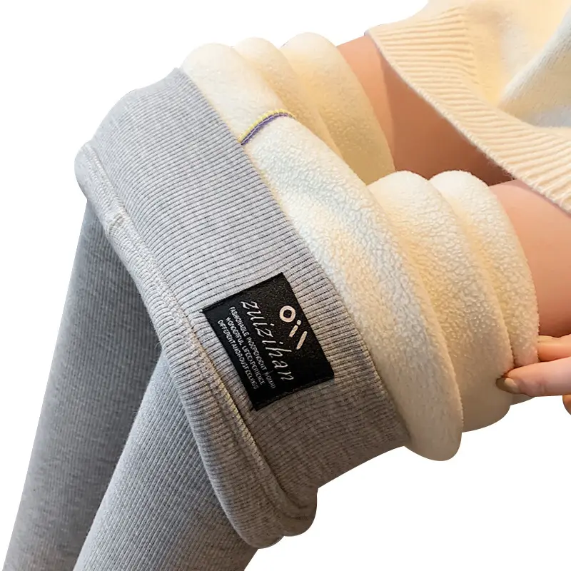 Women's Cashmere Lined Winter Slimming Leggings - Image 11