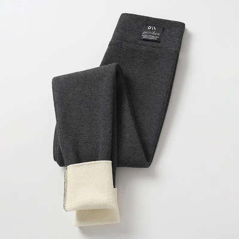 Women's Cashmere Lined Winter Slimming Leggings - Image 2