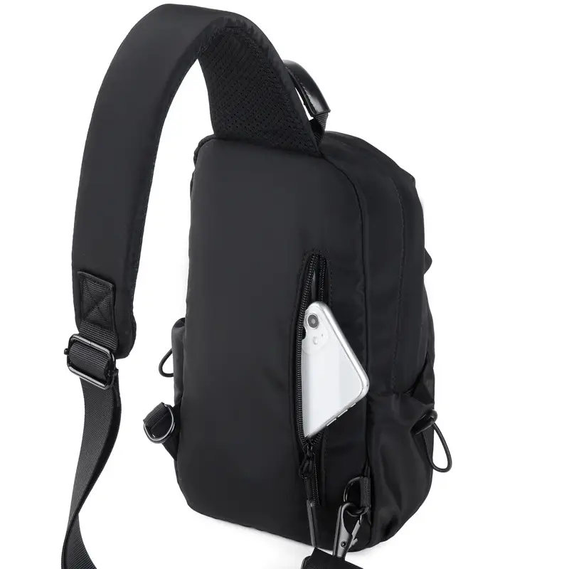 Men's Waterproof Crossbody Bag with Logo Embossing - Image 7