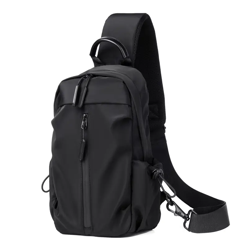 Men's Waterproof Crossbody Bag with Logo Embossing - Image 9