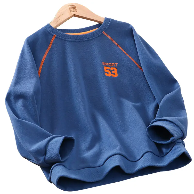 Pink Korean Style Round Neck Sweatshirt for Kids 2022 - Image 9