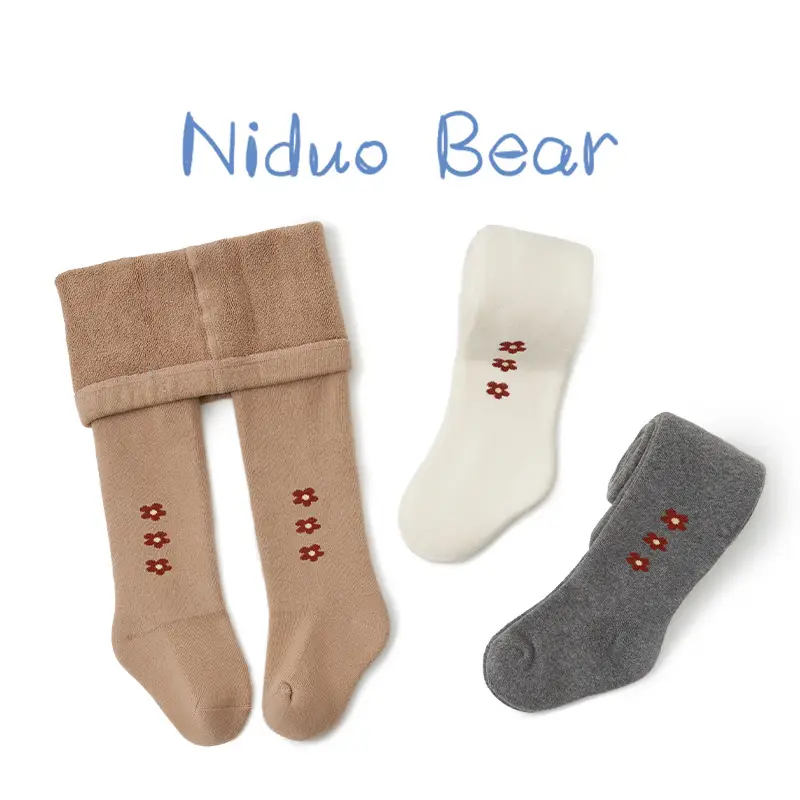 Girls Black Soft Baby Leggings Tights Spring Autumn - Image 25