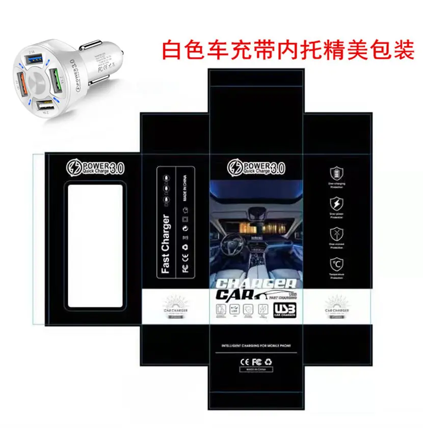 7A 35W QC3.0 Car Charger with 4 USB Ports