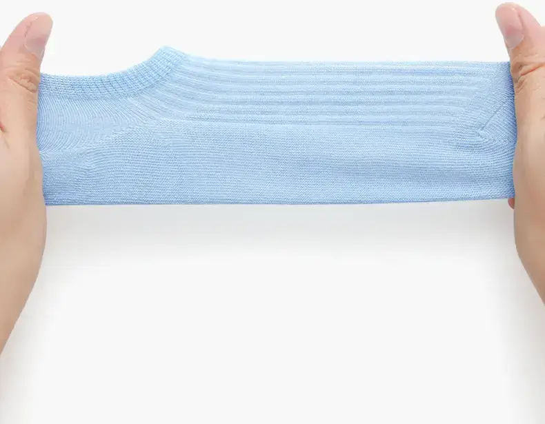 Children's Boat Socks Summer Thin Cotton Blue Gray — feature 17