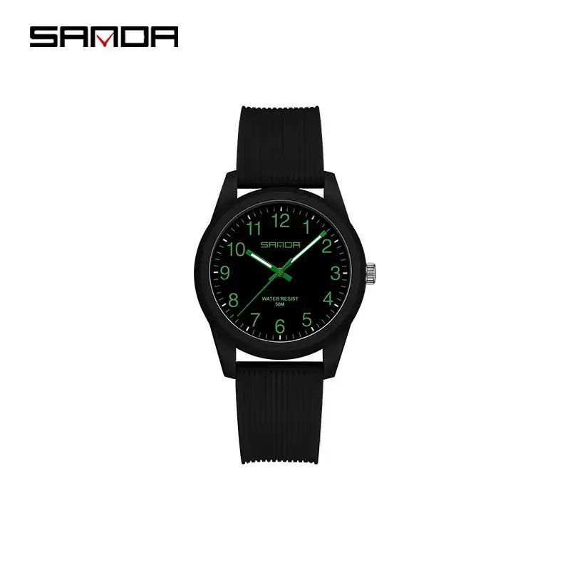6088 women's black and green without calendar