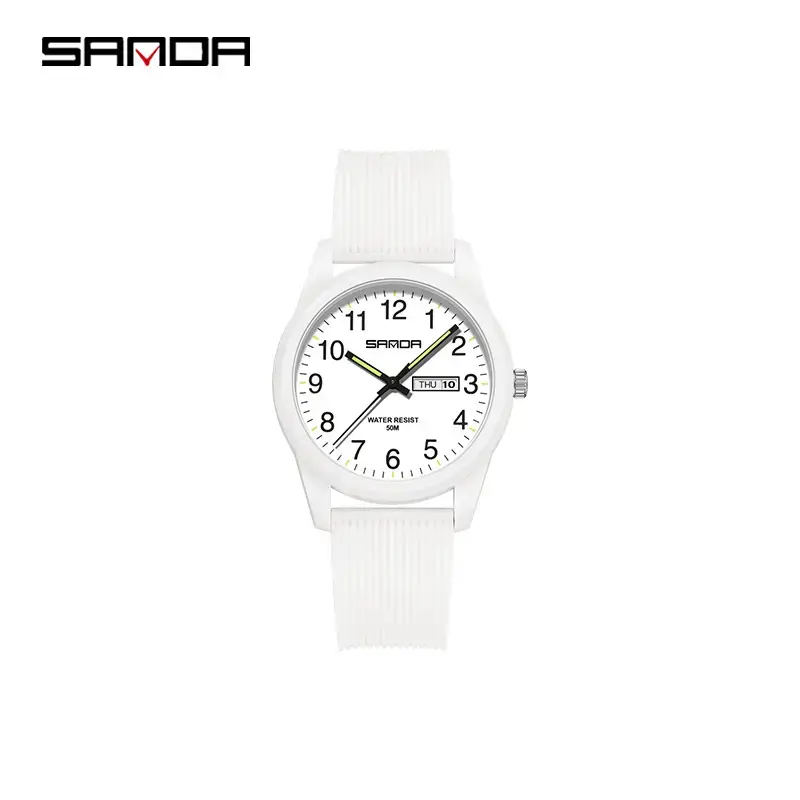 6090 double calendar White for women