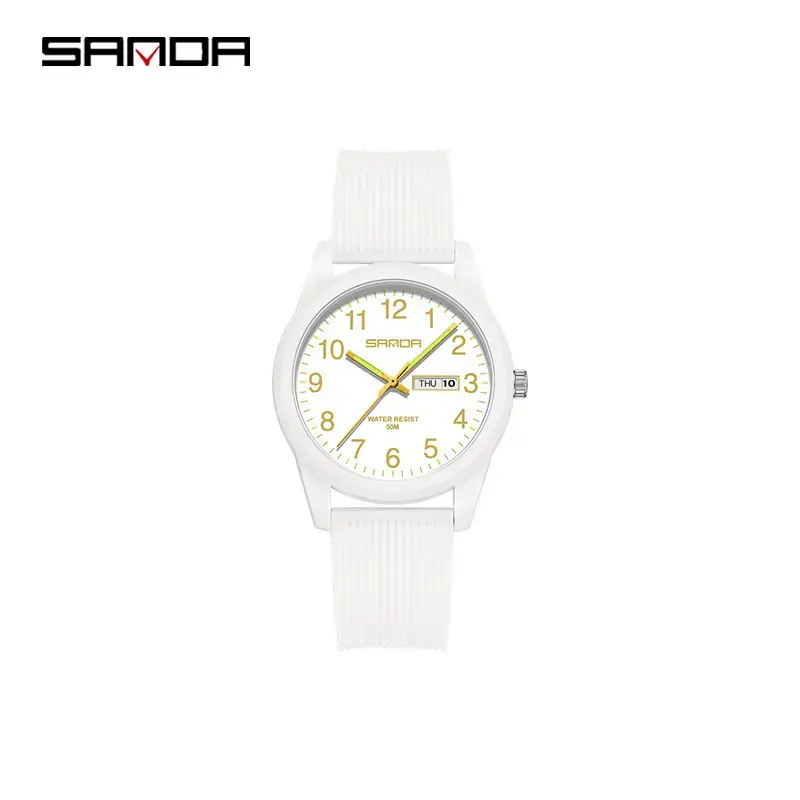 6090 double calendar platinum for women
