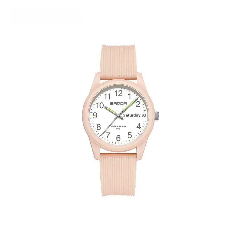 Sanda Couple's Quartz Watch Small Fresh Pink - Image 20