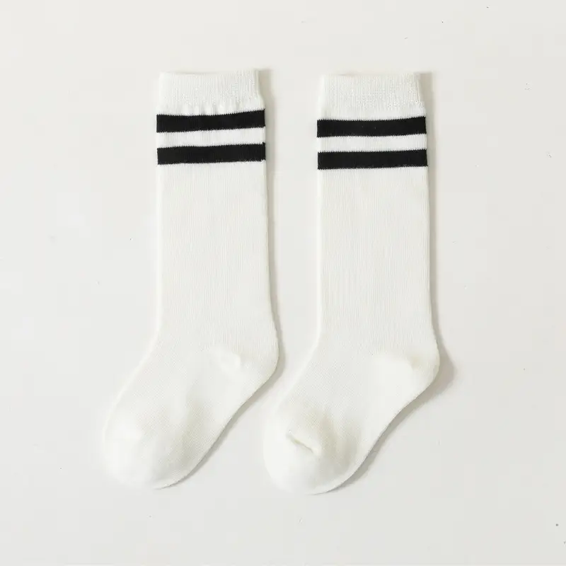 Spring Mesh Boneless White Student Socks - Image 4