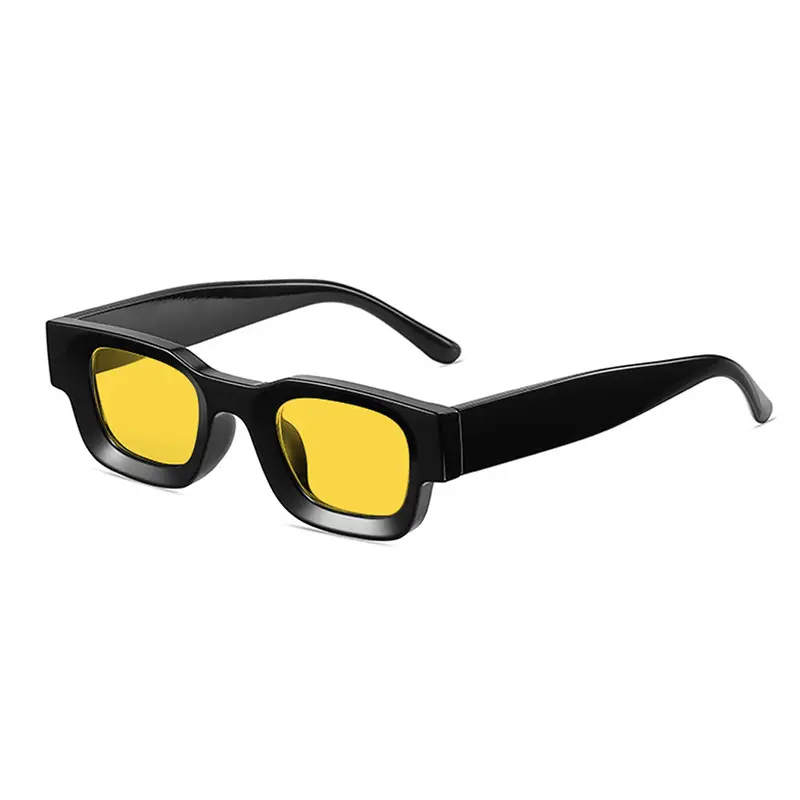 Square Frame Polarized Sunglasses European American Hip Hop Punk Kurima - Image 15