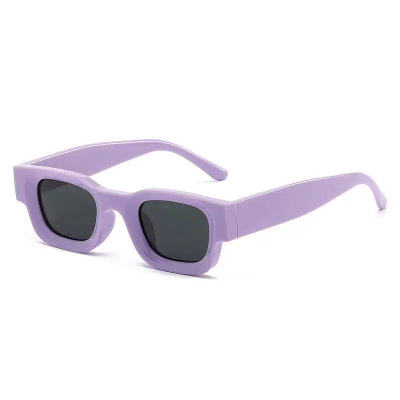 Square Frame Polarized Sunglasses European American Hip Hop Punk Kurima - Image 18