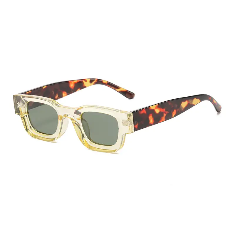 Square Frame Polarized Sunglasses European American Hip Hop Punk Kurima - Image 21