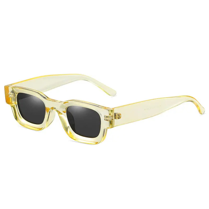 Square Frame Polarized Sunglasses European American Hip Hop Punk Kurima - Image 4