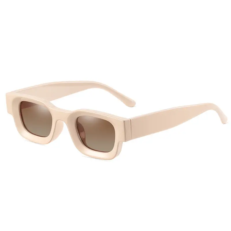 Square Frame Polarized Sunglasses European American Hip Hop Punk Kurima - Image 6