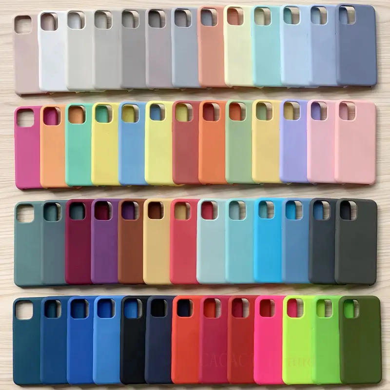 14 iPhone Liquid Silicone Protective Case 360°