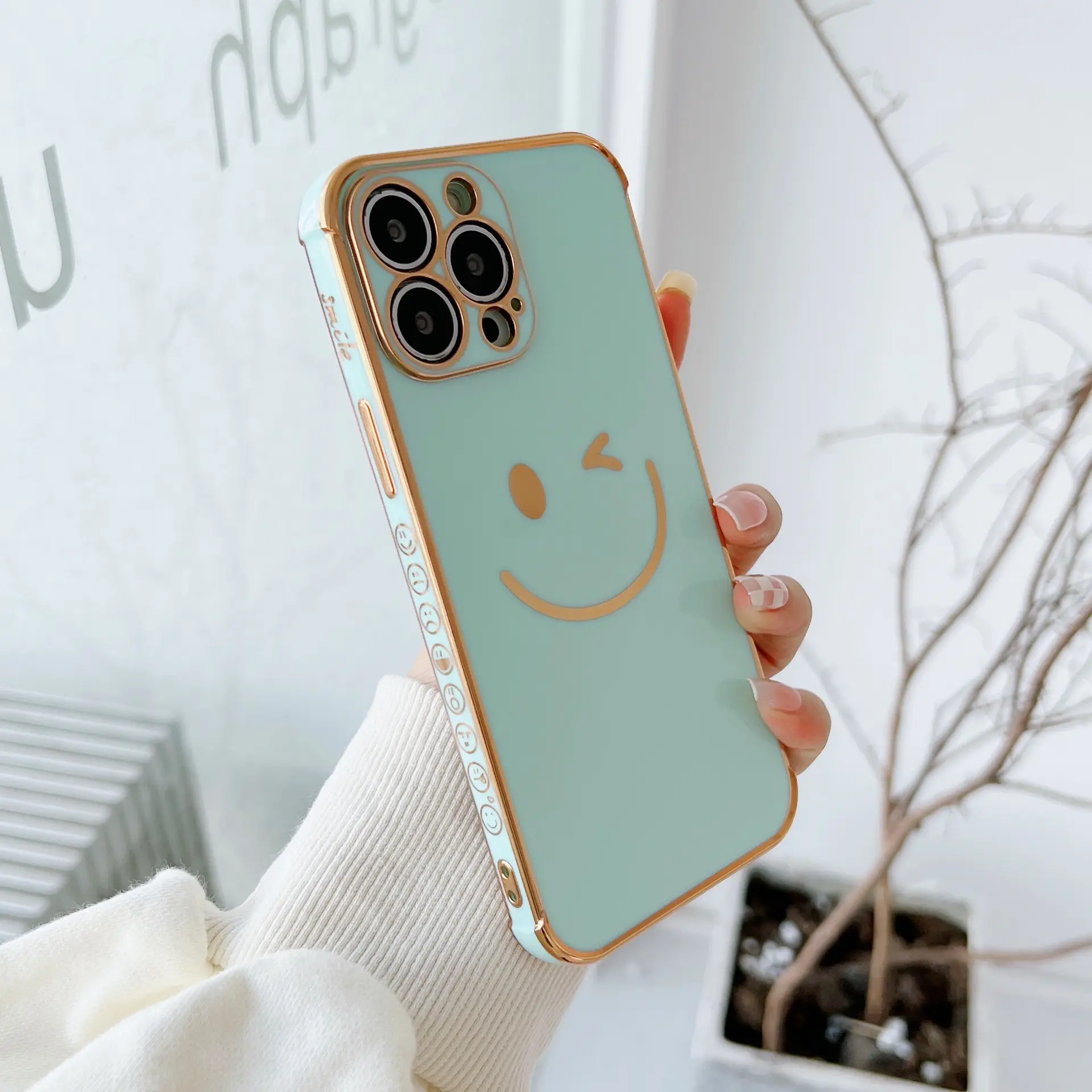 Apple 16Promax Case with 11 Smiley Design - Image 2