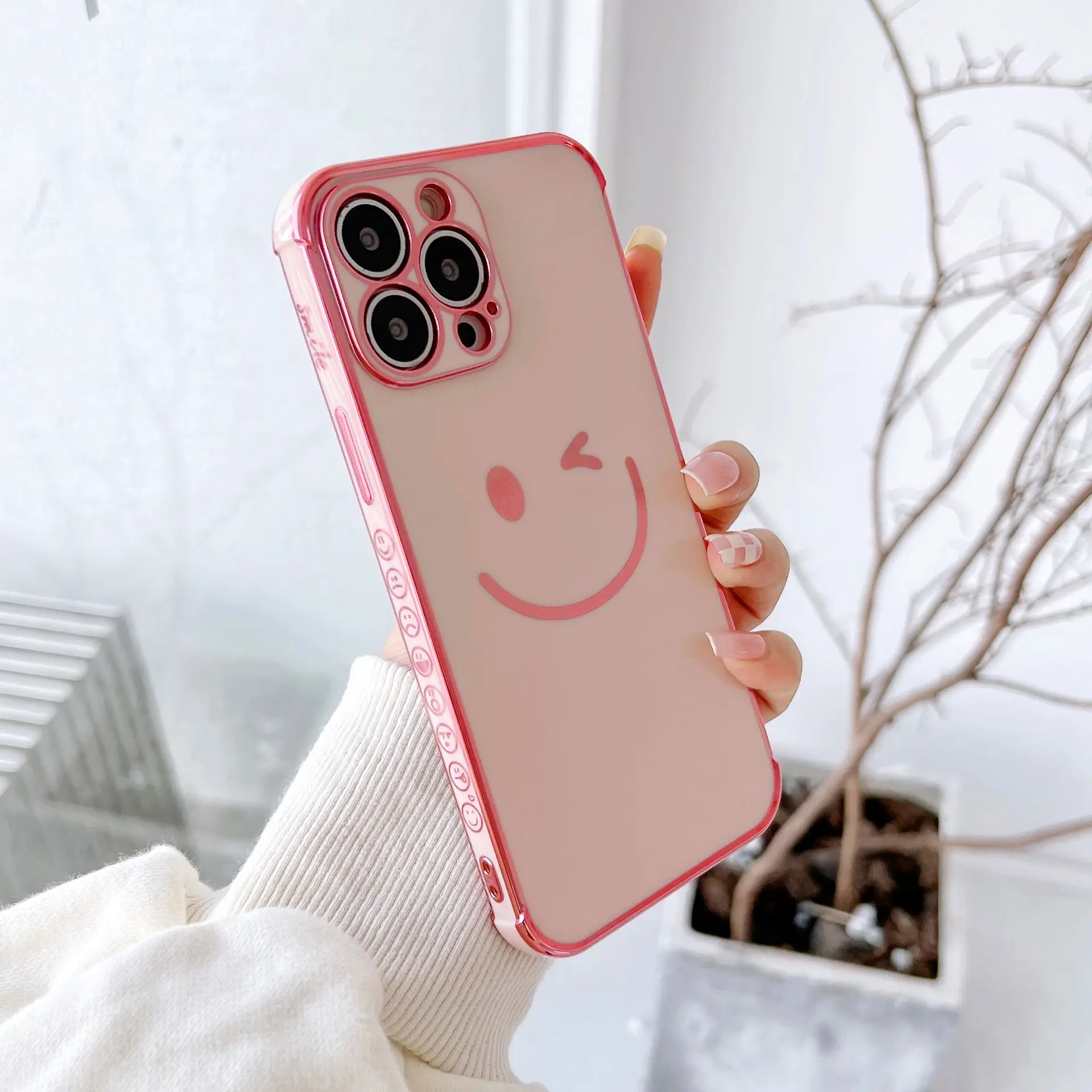 Apple 16Promax Case with 11 Smiley Design - Image 3