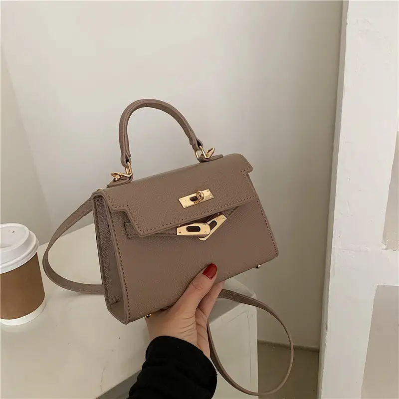Women's 2021 Shoulder Crossbody Bag Kelly Beige - Image 5