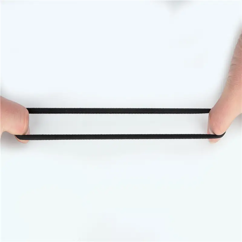 5CM Black Elastic Head Rope for Women - Image 10