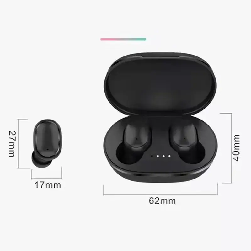 A6S E-Sports Wireless Bluetooth 5.2 Earbuds with Cross-Border Charging - Image 11