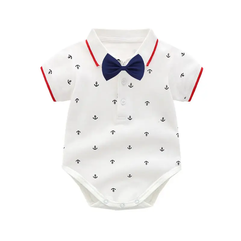 New Boys' Crossbody Suit with Bowtie Shorts Set - Image 4