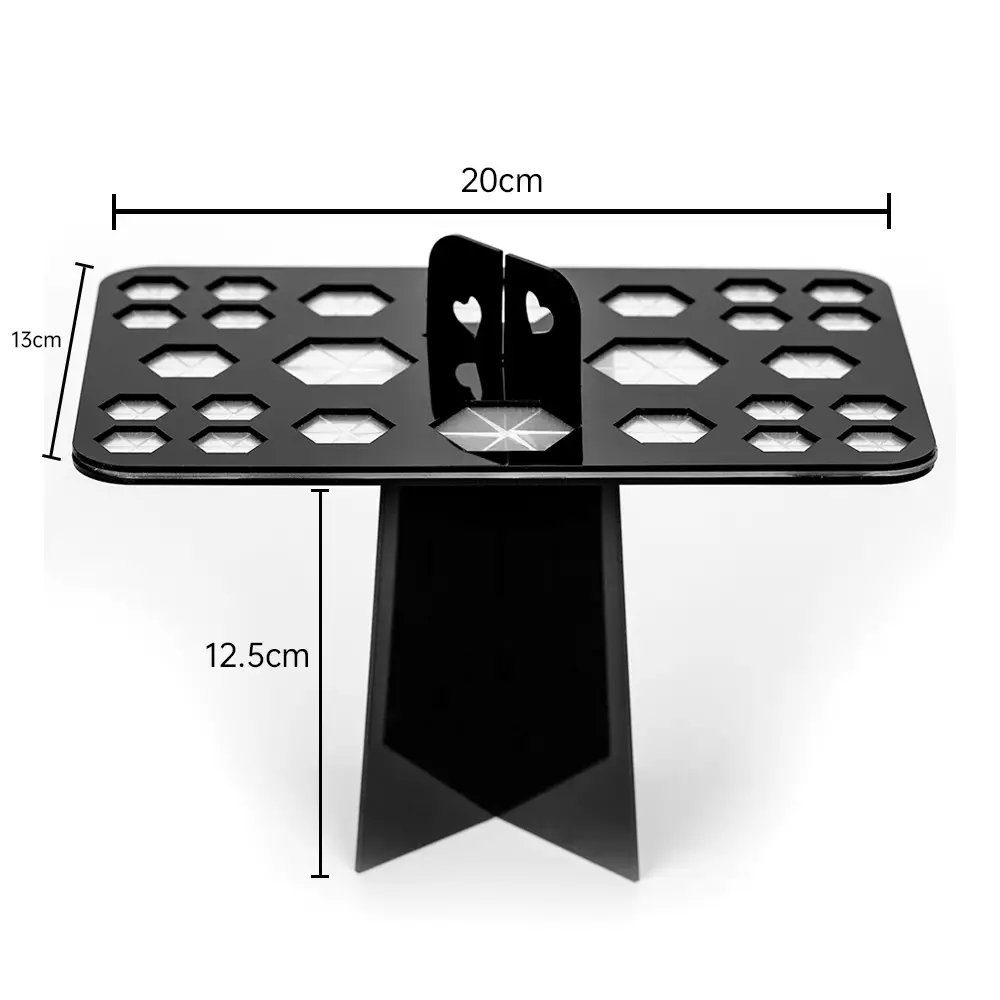 Acrylic Drying Rack with 14 Holes for Brushes