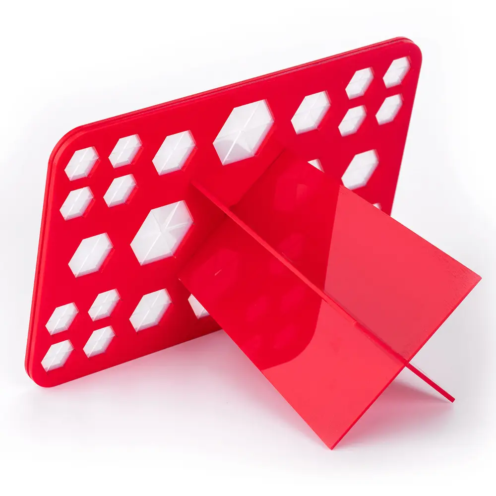 Acrylic Drying Rack with 14 Holes for Brushes